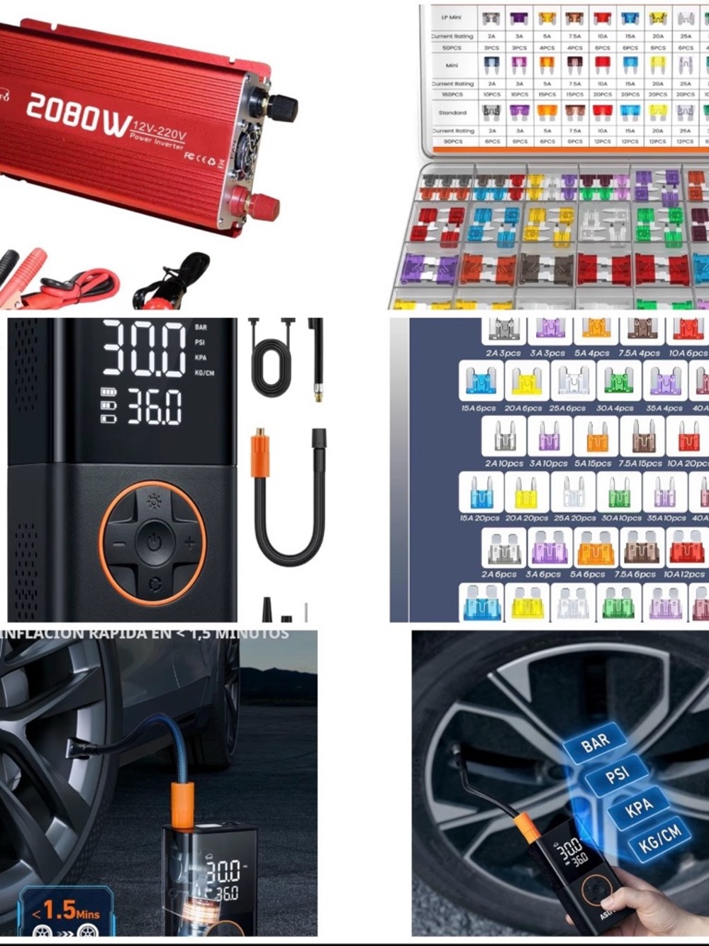 Combo partes  de utilidades para tu vehículo